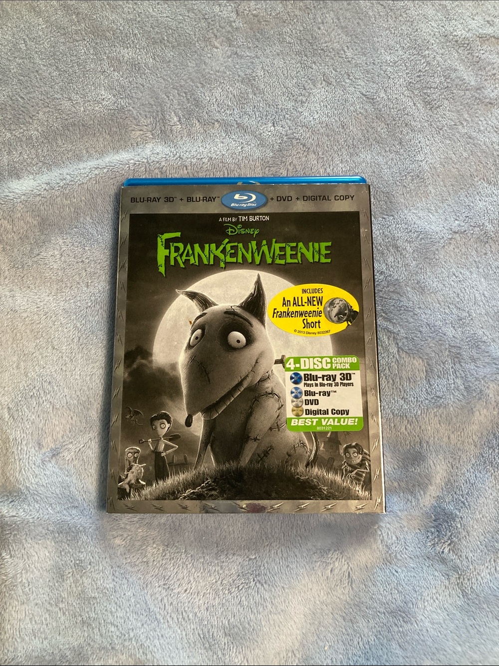 Frankenweenie Blu-ray DVD